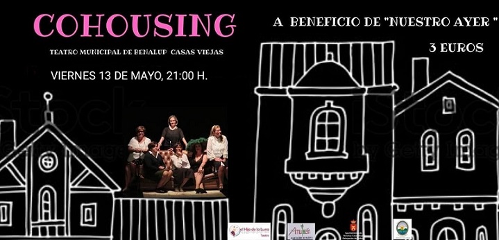 Amubein interpreta hoy la obra Cohousing a beneficio de AFA 'Nuestro Ayer'