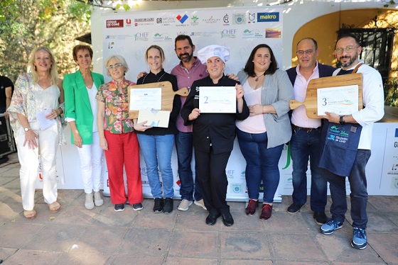 Ana Coza de La botica de Zahara, ganadora del I Chef de la Janda